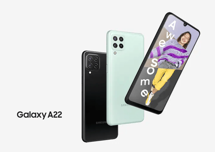 samsung galaxy a22