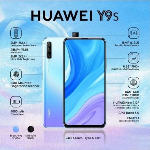 Huawei Y9s Price in Nepal