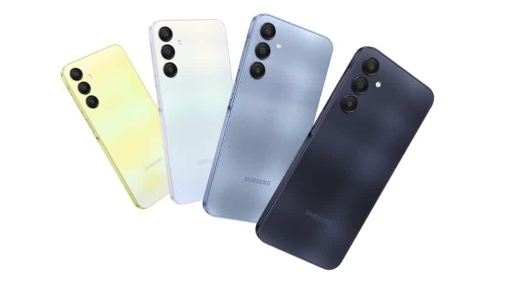 Samsung A25 design and build