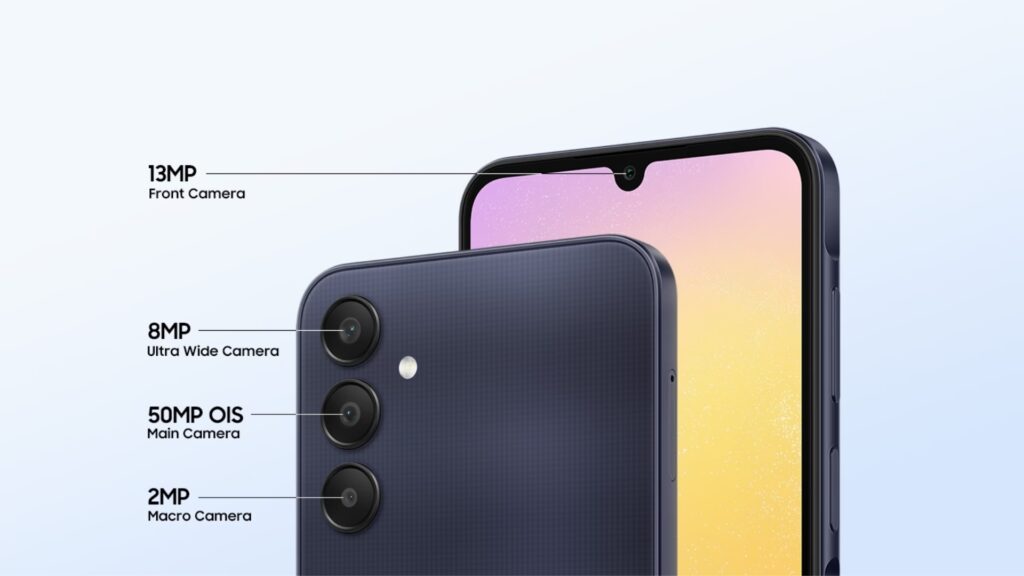Samsung A25 Camera specs