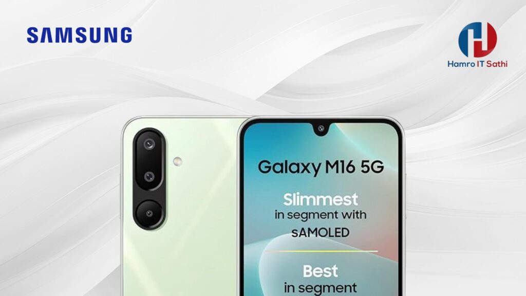 Latest specs and features of Samsung M16 price in Nepal